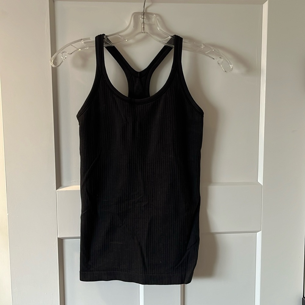 LULULEMON Ebb and street flow tank top 4 black
